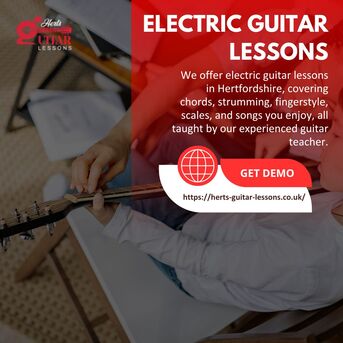London, Lessons Offered, One To One Electric Guitar Lessons In St Albans 2026