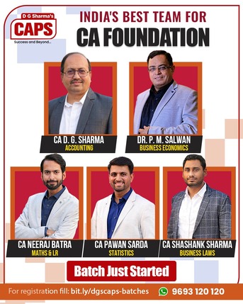 Nagpur, Lessons Offered, CA Foundation Coaching In Nagpur