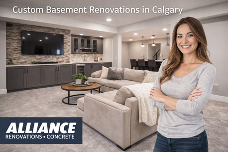 Calgary, Construction, Basement Renovation Contractors In Calgary | Alliance Renovations & Concrete