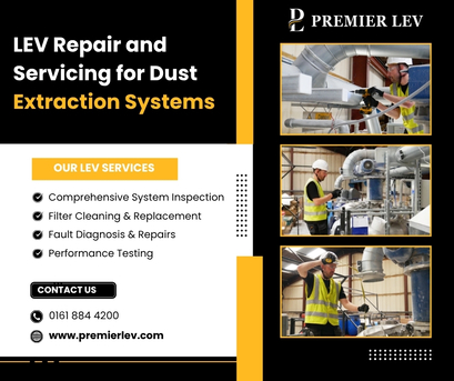Manchester, Business, Reliable LEV Repair And Servicing In The UK For Safer Workplaces