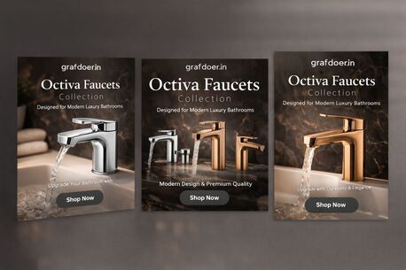 New Delhi, Household, Premium Octiva Faucet Collection &ndash; Modern & Durable Bathroom Fittings