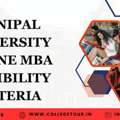 Manipal University Online MBA Eligibility Criteria