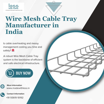 Coimbatore, Electronics, INR 300,  Best Cable Tray Manufacturers In TamilNadu - LessWireForm