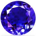 USD 2027,  Buy Round-Cut AAA Quality Tanzanite Gemstones At GemsNY