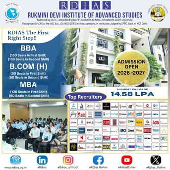 New Delhi, Education, Best MBA Colleges In Delhi NCR With Placement &ndash; RDIAS For Career Excellence