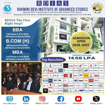 New Delhi, Education, Top BCom Colleges In Delhi NCR With Placement &ndash; RDIAS For Career Success