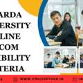 Sharda University Online M.COM Eligibility Criteria
