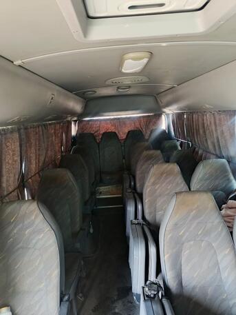 Sharma, Passenger Transport, Reliable 30-Seater Diesel Bus Hyundai (2015) &ndash; Ideal For Staff Transport & Rentals