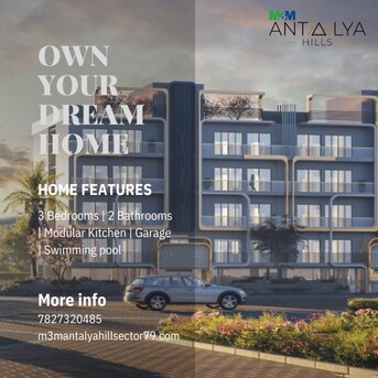Gurgaon, Apartments, Flats, Houses & Villas, Furnished,  Complete Details In M3M Antalya Hills Brochure PDF Gurgaon