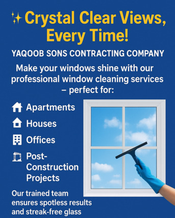 Manama, Cleaning, Window Cleaning