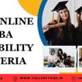 GLA Online MBA Eligibility Criteria