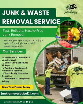 Dubai, Cleaning, Reliable Garbage Removal Service | Fast, Affordable & Eco-Friendly Cleanup