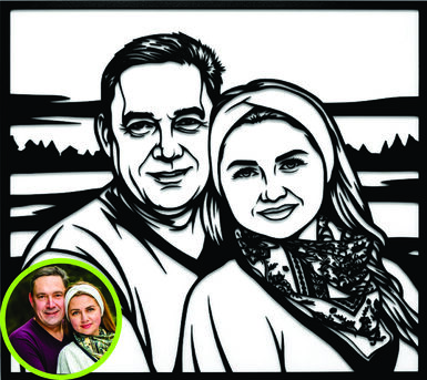 Riyadh, Photo & Video, SAR 20,  Image To CNCBeautiful Wall Art Lighting Frame