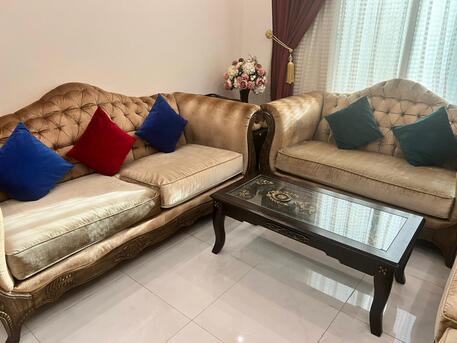 Al Ruwais, Furniture, SAR 800,  SOFA SET AND DAINING TABLE FOR SALE SR.800
