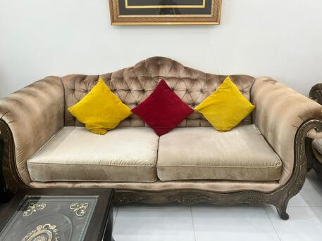 Al Ruwais, Furniture, SAR 800,  SOFA SET AND DAINING TABLE FOR SALE SR.800