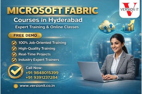 Hyderabad, Education, Microsoft Fabric Training In Hyderabad - Version IT