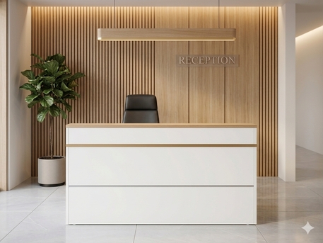 Manama, Furniture, BHD 60,  Gmax Reception Desk 1.2m