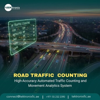 Dubai, Computer, AI-Powered Traffic Surveys Transform UAE Smart Road Infrastructure