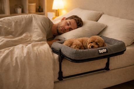 Singapore, Pet Supplies, SGD 129,  Sleep Close, Stay Comfortable &ndash; Snooze Dog Bed For Your Pet