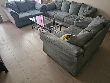 Hidd, Furniture, BHD 20,  7 Seater Sofa For Sale ; Deep Cleaned Recently