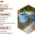 Expert Conduit Installation & Underground Utility Solutions