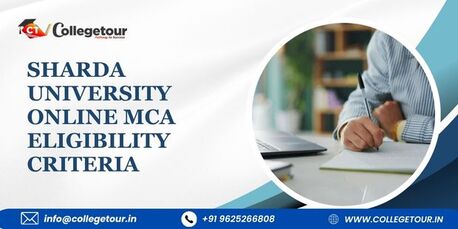 Noida, Lessons Offered, Sharda University Online MCA Eligibility Criteria