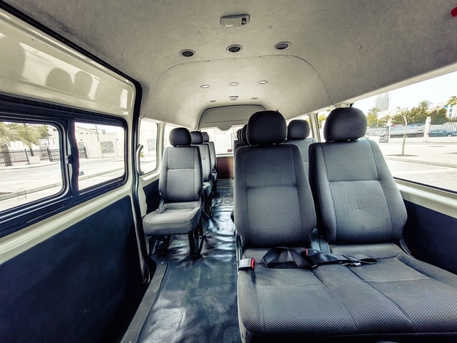 Manama, Vehicles, Cars & Trucks , BHD 1,  Toyota Hi-Ace,  2019,  Manual,  171000 KM,  SINGLE OWNER ZERO ACCIDENT PASSENGER MINI BUS