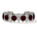 USD 7751,  Get 3.50 Cttw Three-Quarter Eternity Ruby Wedding Ring Online