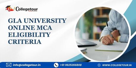 Lucknow, Lessons Offered, GLA University Online MCA Eligibility Criteria