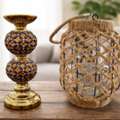 BHD 2,  Table Centerpiece / Candle Stand And Decorative Hanging Lantern