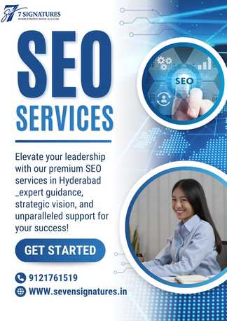 Hyderabad, Marketing, Affordable SEO Services In Hyderabad - Seven Signatures