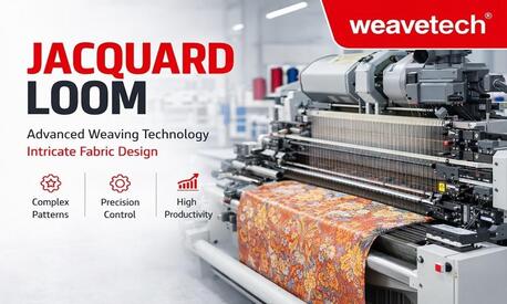 Ahmedabad, Machinery, Advanced Jacquard Loom Machine For Textile Industry