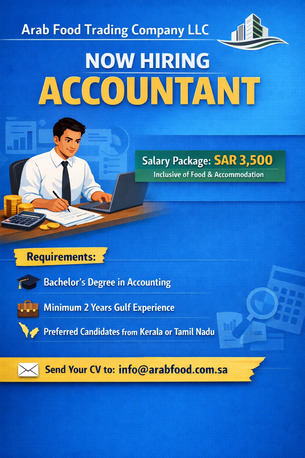Riyadh, Jobs, Accountant