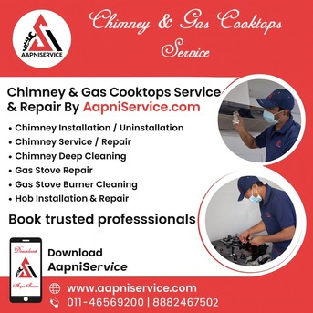 Dwarka, Household, Chimney Gas Cooktops: Service & Repair Guide
