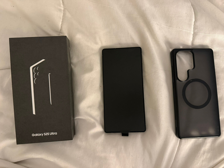Olaya, Mobile Phones, SAR 3500,  Samsung S25 Ultra - 512GB - Jet Black (Samsung Store Exclusive)