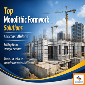Pune, Construction, Top Monolithic Formwork Solutions &ndash; Shriconst Aluform