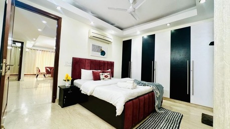 New Delhi, Apts/Flats Wanted, INR 20626/day,  Furnished,  3 BR,  2000 Sq. Meter,  BluO 3BHK Safdarjung Enclave -Lift Terrace Garden