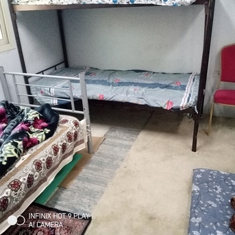 Jubail, Bedspace For Rent, SAR 350/month,  Full Furnished Bed Space Available 350 Water Electricity Maintenance Included