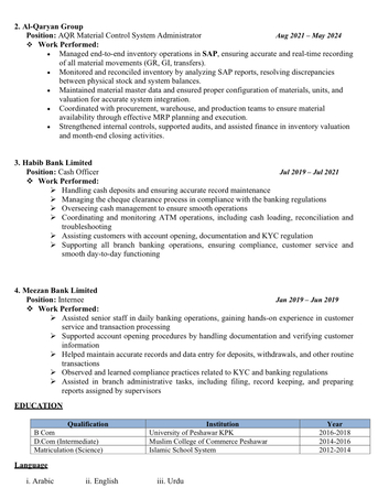 Dammam, Job Seekers, Material Control System Administrator