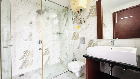 New Delhi, Apts/Flats Wanted, INR 13292/day,  Furnished,  2 BR,  1300 Sq. Meter,  BluO 2BHK Green Park Private Garden Balcony, Lift