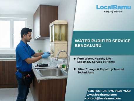 Bangalore, Appliance Repair, Safe Water Starts Here LocalRamu Water Purifier Service In Bengaluru