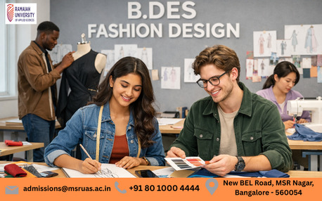 Bangalore, Education, B.Des In Fashion Design | M. S. Ramaiah University