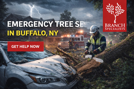 New York, Construction, Emergency Tree Service In Buffalo, NY: Why You Need Branch Specialists