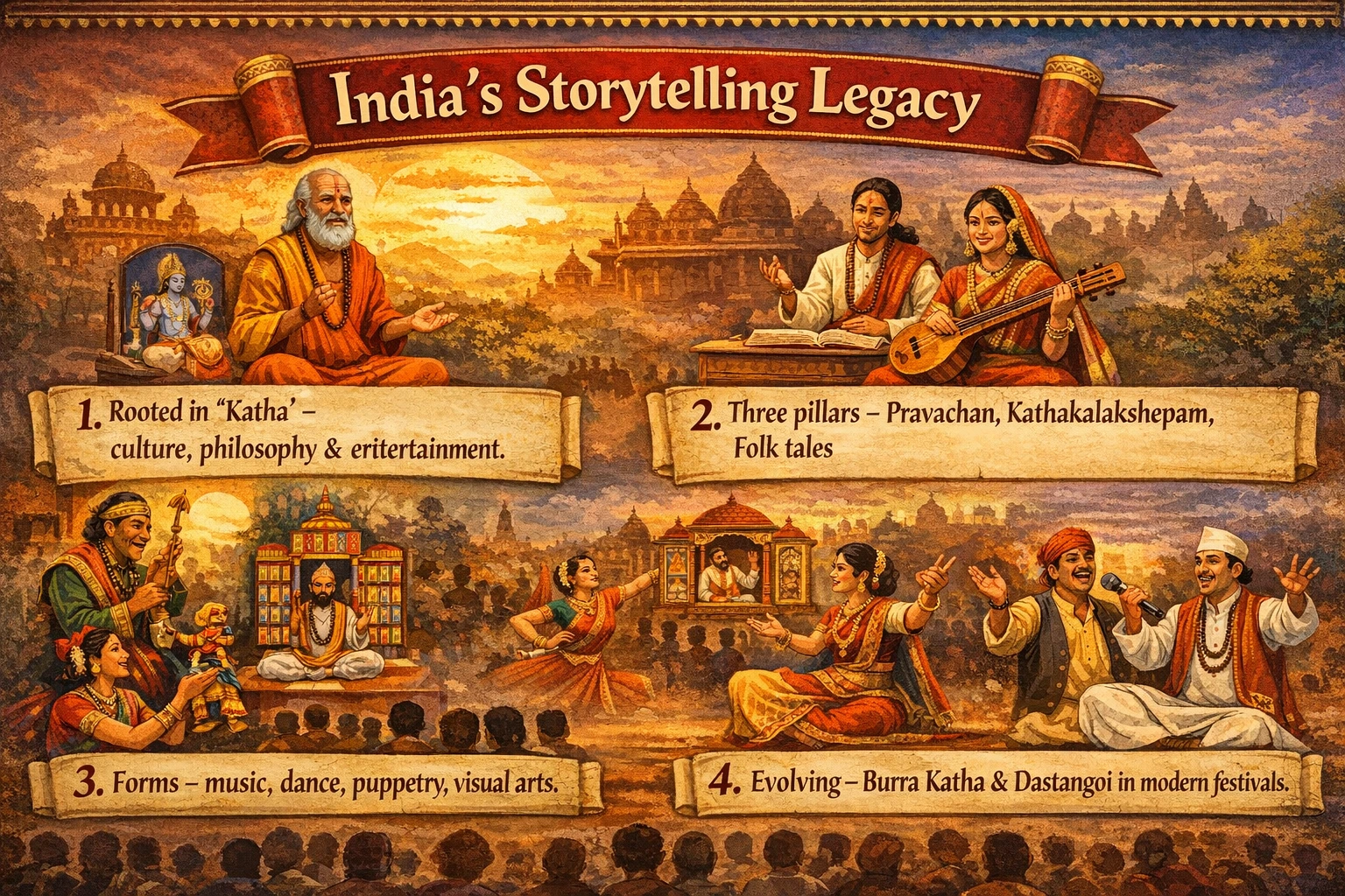 New Delhi, General, From Katha To Kathak: The Execution Of Stories Of The Nalanda Literature  Festival