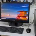 BHD 73,  Dell I7 PC 8GB RAM 22" FHD Monitor Built-in Camera, Speaker Plug & Play Teams,Zoom Install