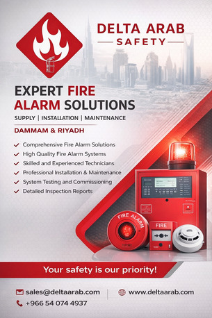Dammam, Technical, Fire Alarm System, Supply, Installation & Maintenance Services In Dammam