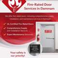 UL Listed, Fire Rated Door, Supply, Installation And Maintenance Services In Dammam