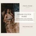 GBP 995,  Luxury Clutch Purse Designed For Elegant Bridal And Evening Moments | Freya Rose London