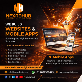 Bhubaneswar, Web Design & Development, Build A Powerful Digital Presence With NexAdHub