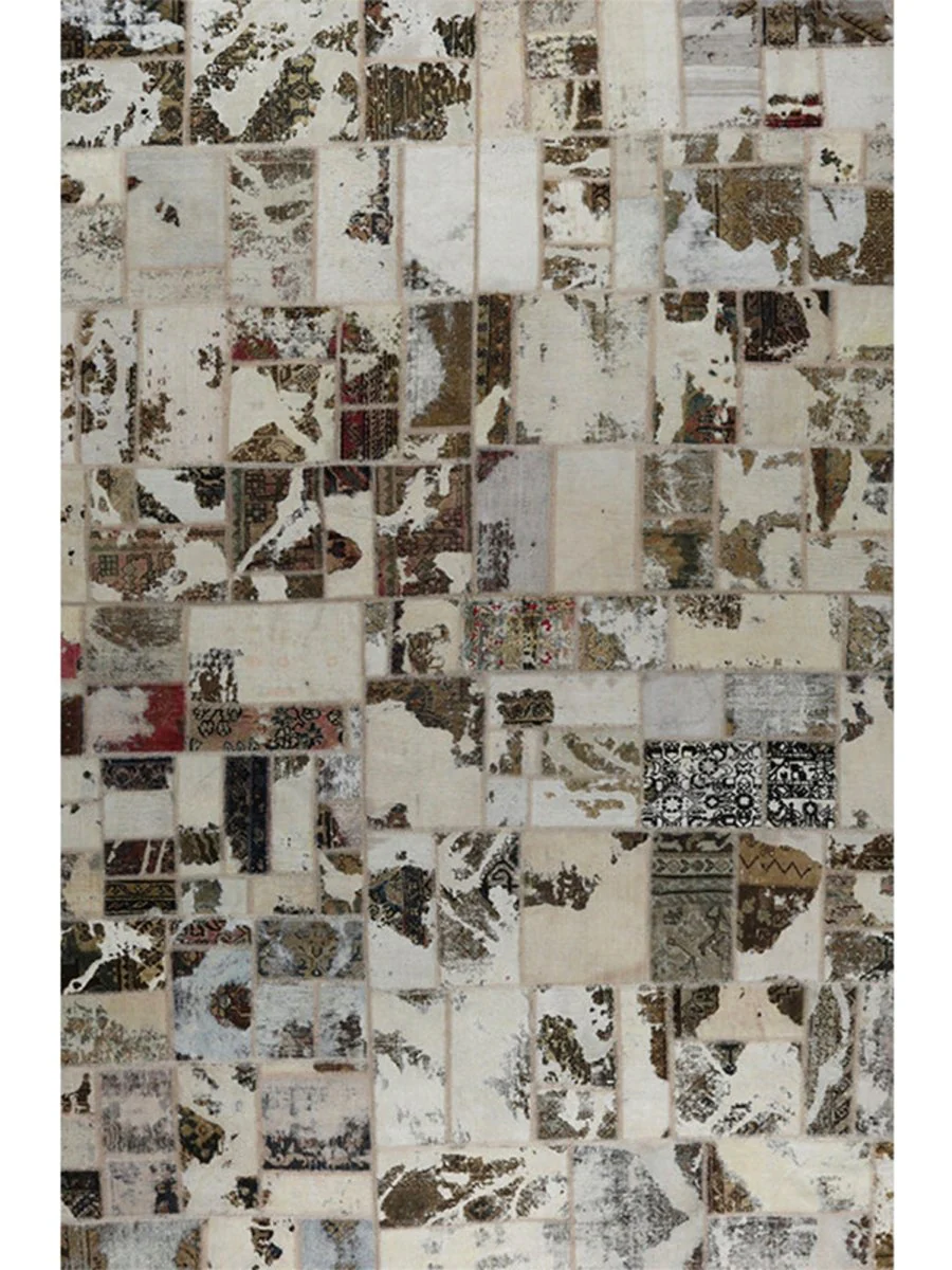 New York, Furniture, USD 1400,  8x13 Vintage Distressed Overdyed Persian Area Rug - 109805